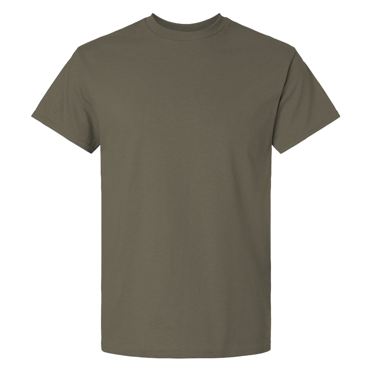 Gildan Ultra Cotton Crewneck T-Shirt Blanks, Unisex Short Sleeve Craft Tees for DIY Printing (S–5XL)